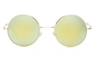 Ray Ban RB3088 Round Metal Gold