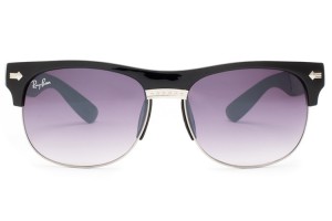 Ray Ban RB20257 Clubmaster Oversized Flash Lenses Black
