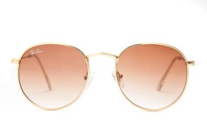 Ray Ban RB3089 Round Metal Gold