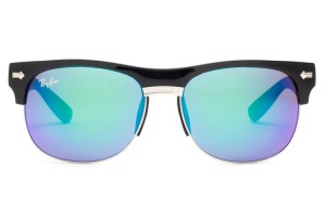 Ray Ban RB20257 Clubmaster Oversized Flash Lenses Black